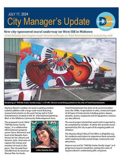 City Manager's Update graphic for June 19, 2024