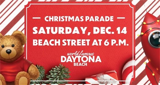 Christmas Parade, Dec. 14 at 6 p.m. on Beach Street