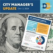 graphic from city's social media for CMU