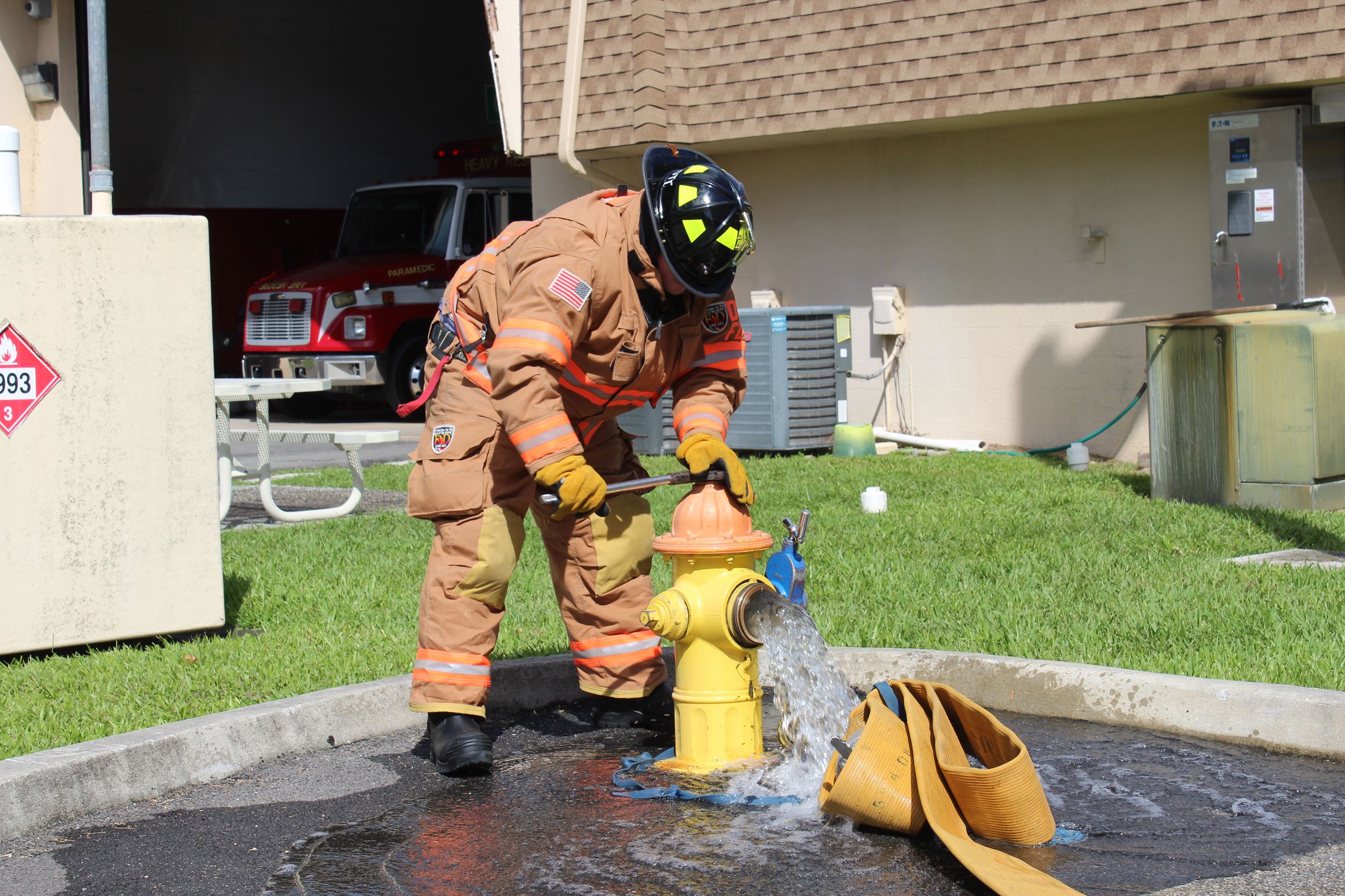 Daytona Beach Firefighter Training