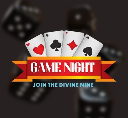 Divine Nine - Game Night Decorative Image